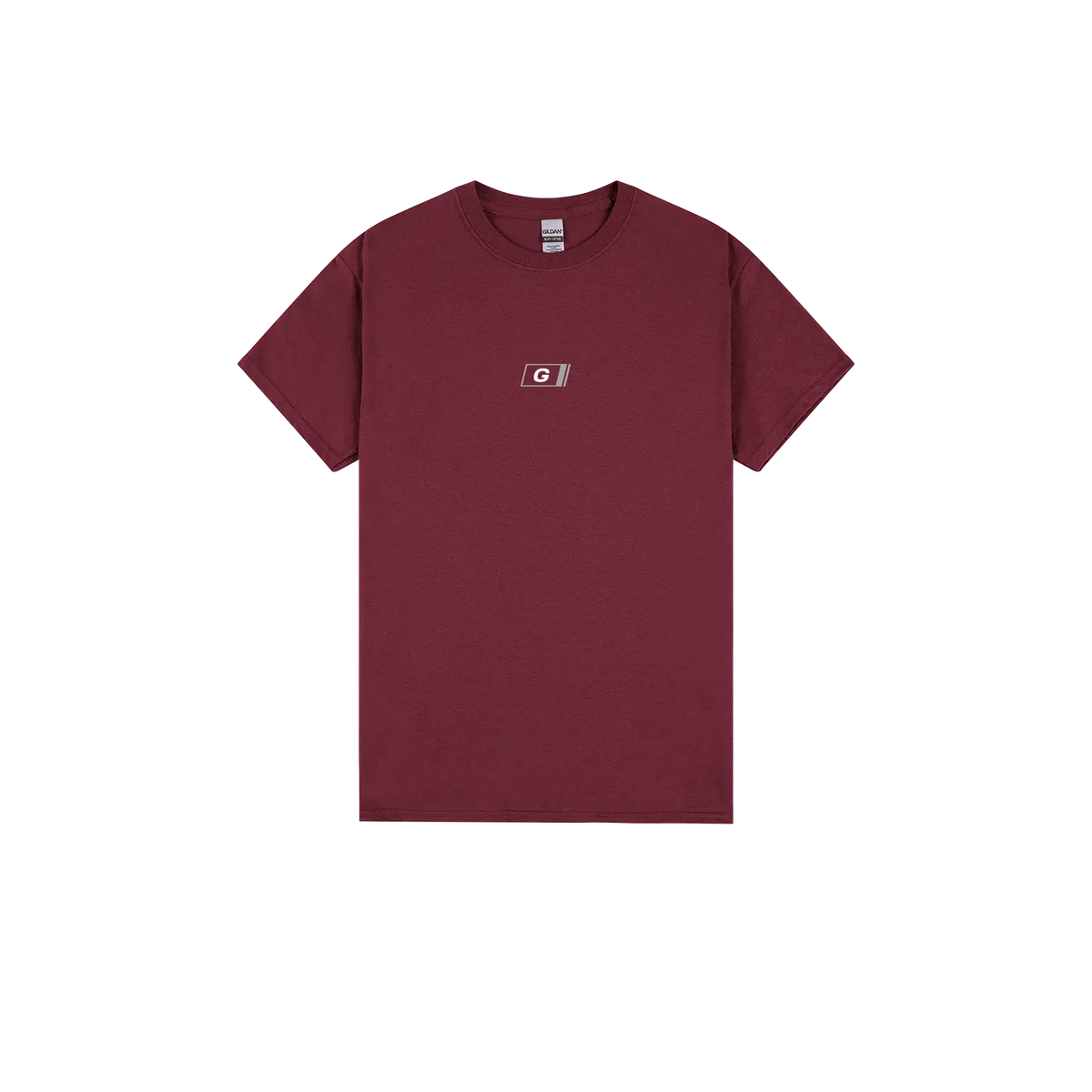 Maroon front flat lay