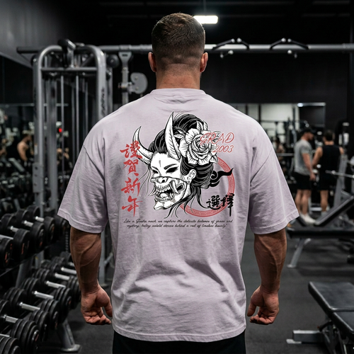 The Geisha Oversized Gym Tee
